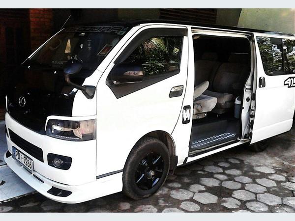Car Van With Driver Service Wedding Cars With