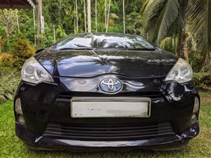 Toyota Aqua 2014 Reg full option car for rent