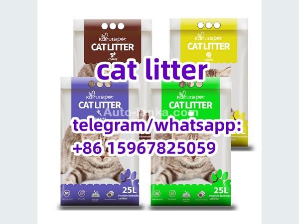 Cat Litter Bentonite Cat Litter Crush Tofu Cat litter kitty litter