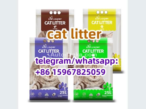 Cat Litter Bentonite Cat Litter Flushable Tofu Cat litter kitty litter