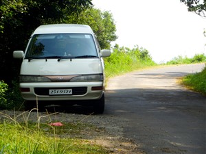 Van for rent with driver