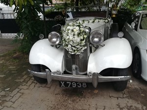 HILLMAN GRAND TOURER (WHITE- 1934 ) OPEN TOP