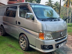 Nissan Caravan E25 van available for long term company contracts