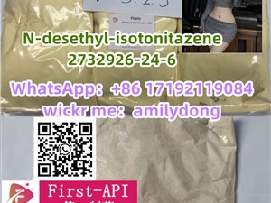 High purity N-desethyl-isotonitazene CAS 2732926-24-6