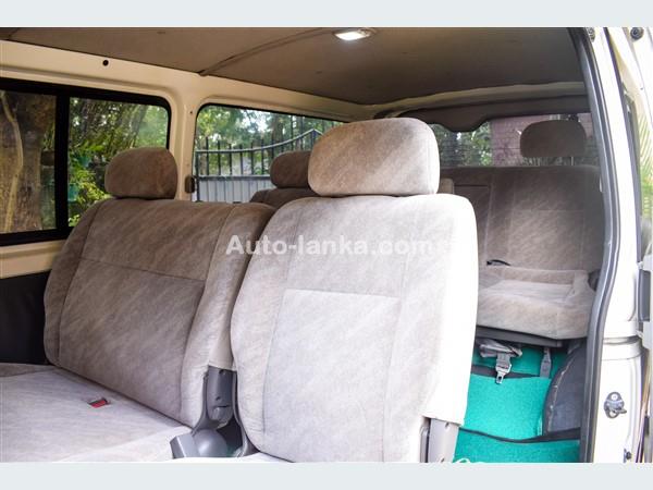 Toyota Hiace KDH Van for Rent in Sri Lanka