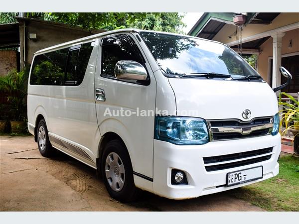 Toyota Hiace KDH Van for Rent in Sri Lanka