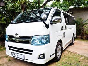 Toyota Hiace KDH Van for Rent in Sri Lanka