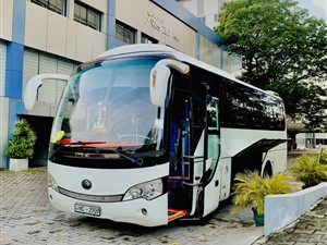 Luxury bus for hire service