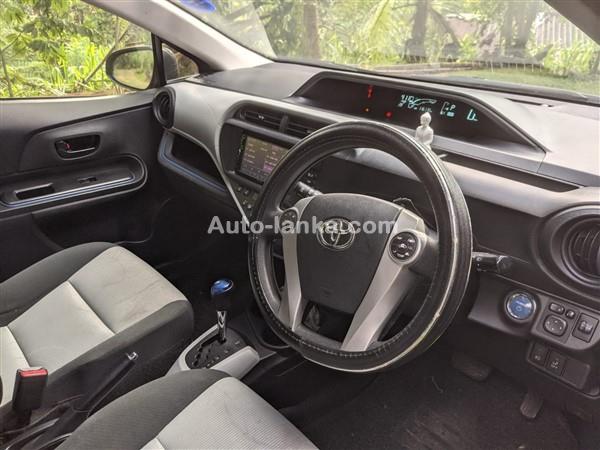 Toyota Aqua 2014 Reg full option car for rent