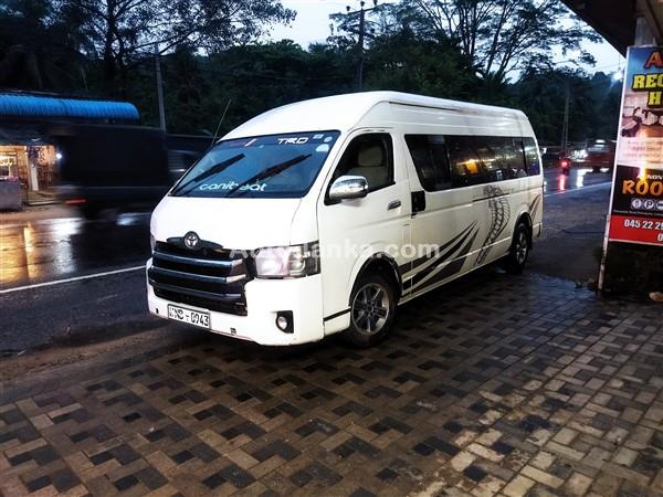 Van for hire with driver