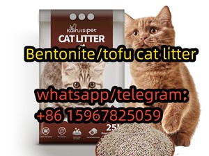 Cat Litter Bentonite Cat Litter Tofu Cat litter kitty litter