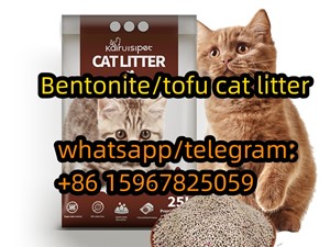 Cat Litter Bentonite Cat Litter Tofu Cat litter kitty litter Corn Cat Litter