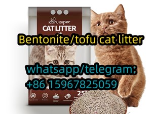 Cat Litter  Flushable Bentonite Cat Litter Tofu Cat litter kitty litter Corn Cat Litter