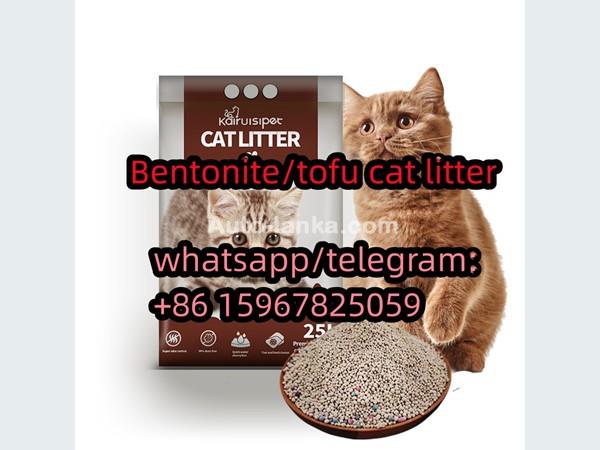 Cat Litter Bentonite Cat Litter Tofu Cat litter kitty litter Corn Cat Litter Flushable