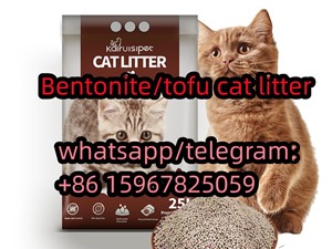 Cat Litter Bentonite Cat Litter Tofu Cat litter kitty litter Corn Cat Litter Flushable