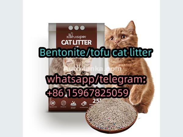 Cat Litter Safe Non Toxic Bentonite Cat Litter Tofu Cat litter kitty litter Corn Cat Litter