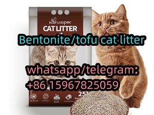 Cat Litter Safe Non Toxic Bentonite Cat Litter Tofu Cat litter kitty litter Corn Cat Litter