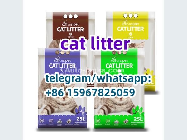 Crush Cat Litter Bentonite Cat Litter Tofu Cat litter kitty litter