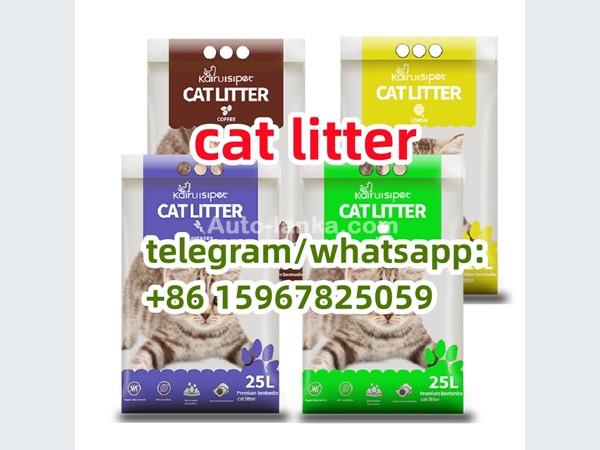 Flushable Cat Litter Bentonite Cat Litter Tofu Cat litter kitty litter