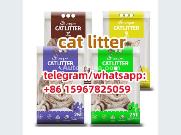 Cat Litter Bentonite Cat Litter Tofu Cat litter Flushable kitty litter