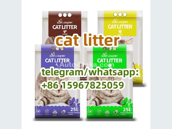 Safe Non Toxic Cat Litter Bentonite Cat Litter Tofu Cat litter