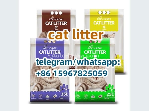 Cat Litter Safe Non Toxic Bentonite Cat Litter Tofu Cat litter