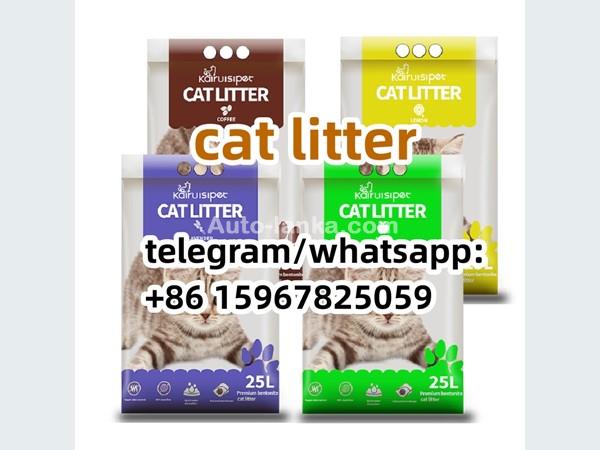 Cat Litter Bentonite Cat Litter Tofu Cat litter Safe Non Toxic