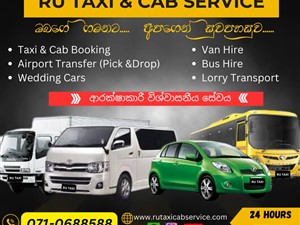 Ru Taxi Cab Service Kaduwela 0710688588