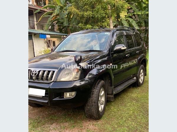 Land cruiser prado for rent