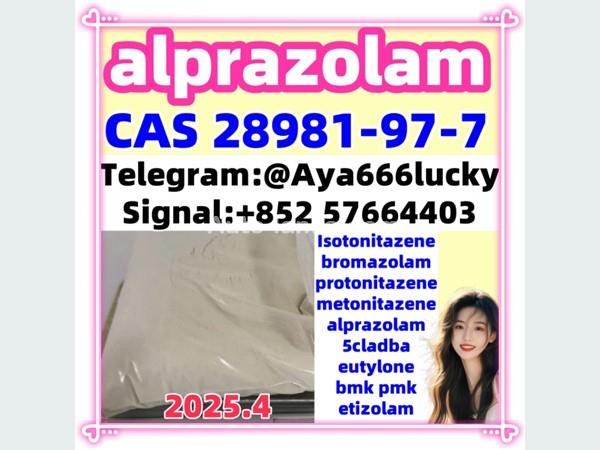 CAS 28981-97-7 alprazolam  First top sales Superstrong material