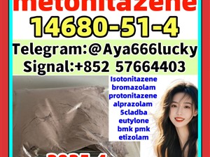 CAS 14680-51-4 metonitazene 5cladba eutylone bmk pmk top 100% superstrong material