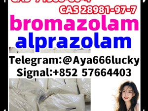 bromazolam CAS 71368-80-4 alprazolam CAS 28981-97-7 service is good and cheap