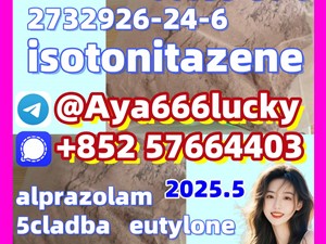 China Supplier isotonitazene 2732926-24-6 14188-81-9 Door to Door 5cladba eutylone bmk pmk