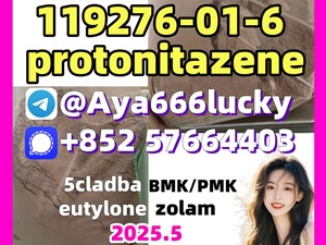Hot sell metonitazene 14680-51-4 5cladba eutylone new bmk pmk alprazolam 28981-97-7