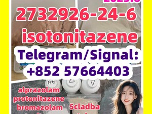 2732926-24-6 isotonitazene 28981-97-7 alprazolam eutylone 2fdck