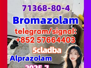 28981-97-7 Alprazolam 71368-80-4 Bromazolam China factory Supply 5cladba 5fadb