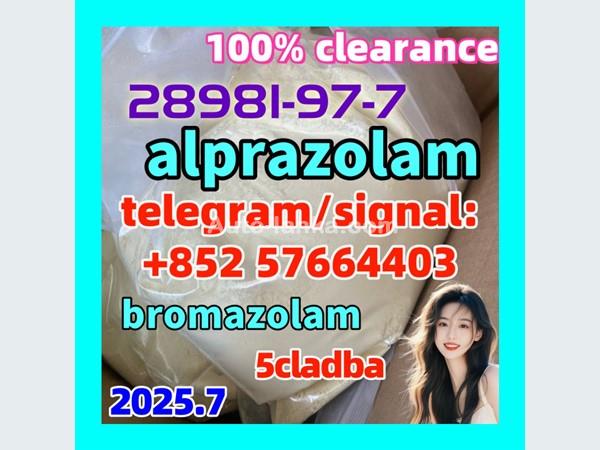 Alprazolam,28981-97-7  Etizolam CAS 40054-69-1