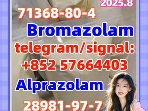 alprazolam 28981-97-7  bromazolam 71368-80-4  Benzodiazepines   China factory Supply