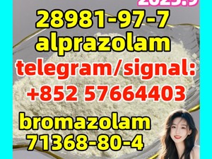 Bromazolam 99% 71368-80-4  28981-97-7 alprazolam