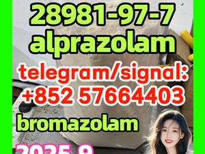 alprazolam 28981-97-7 bromazolam 71368-80-4 Benzodiazepines Yellow And White Powder Top quality