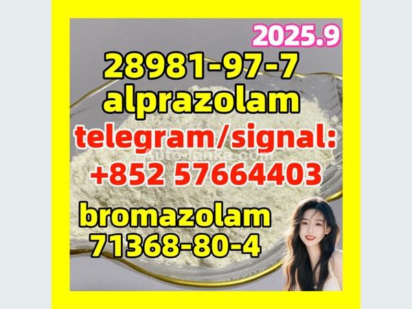 28981-97-7 alprazolam  71368-80-4  bromazolam Benzodiazepines White Powder Top quality