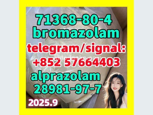 bromazolam 71368-80-4  28981-97-7 alprazolam  Benzodiazepines  Etizolam 40054-69-1