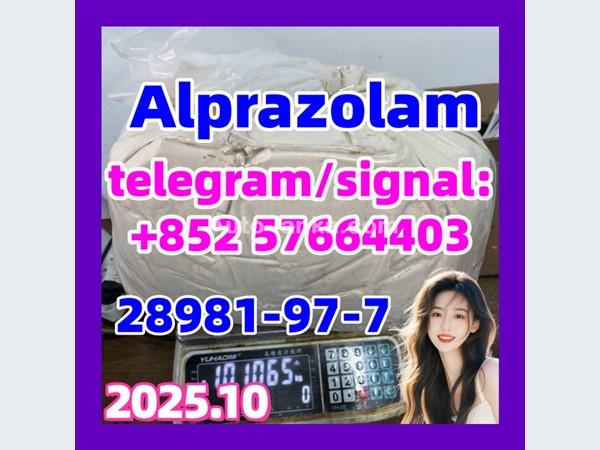 Factory direct supply high purity ALP alprazolam 28981-97-7 Powder JWH-18 Precursor