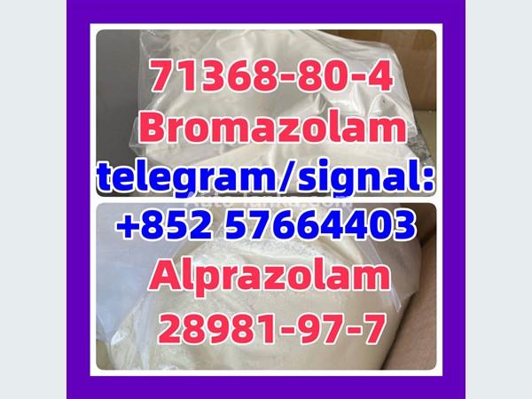 alprazolam 28981-97-7  bromazolam 71368-80-4 Benzodiazepines   Etizolam 40054-69-1