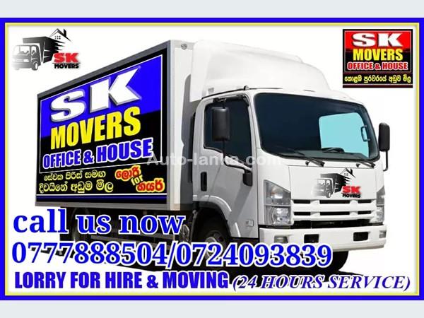 Lorry for hire and movers