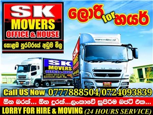 Lorry for hire and movers