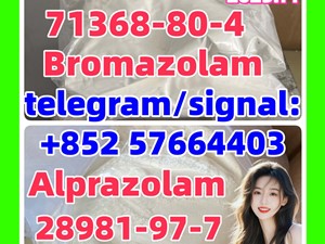 alprazolam 28981-97-7  bromazolam 71368-80-4 Benzodiazepines   Etizolam 40054-69-1
