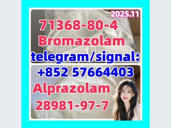 High Purity Bromazolam CAS 71368-80-4 Alprazolam CAS 28981-97-7
