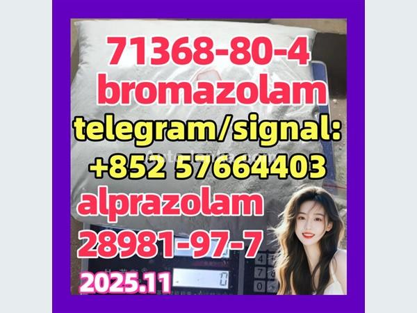 Bromazolam 71368-80-4 good price high purity CAS 28981 -97-7 Alprazolam