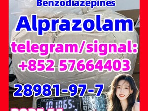 Hot Alprazolam CAS 28981-97-7 Zolam Alplax Best price